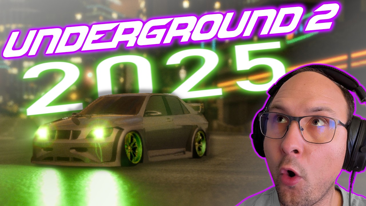 TAK wygląda nasze dzieciństwo w 2025 roku😭 NFS Underground 2 Unreal Engine 5