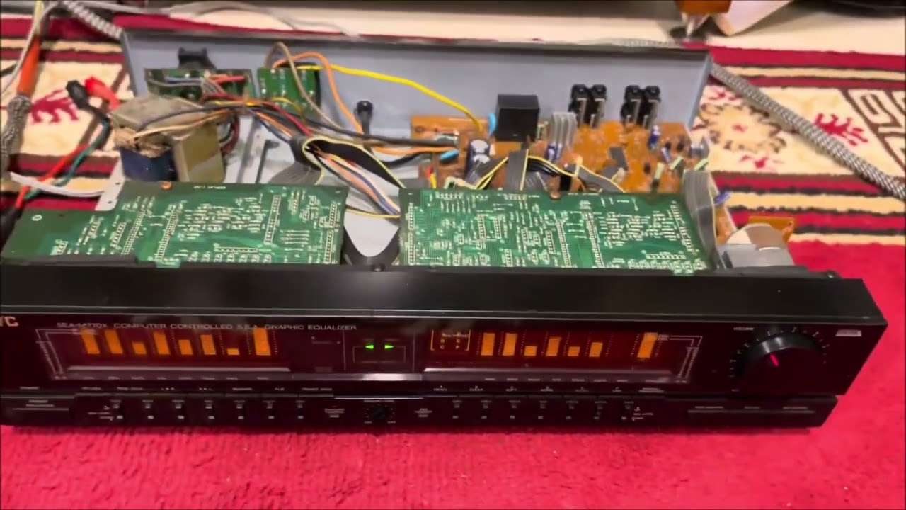 Lọc xì Equalizer JVC SEA M770X hàng xuất âu_Có thể thay thế làm Pre_Nghe e này chắc khó nghe e khác!