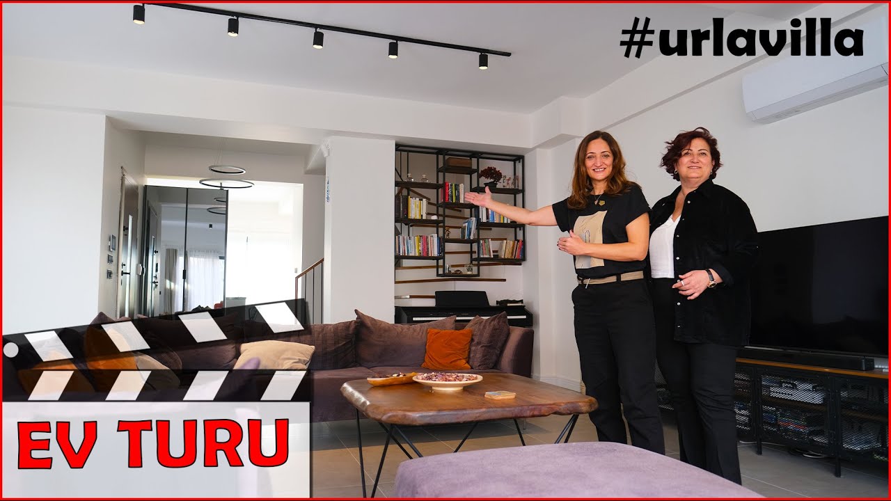 URLA'DA ÖZEL MİMARİ SIFIR VİLLA (EV TURU)