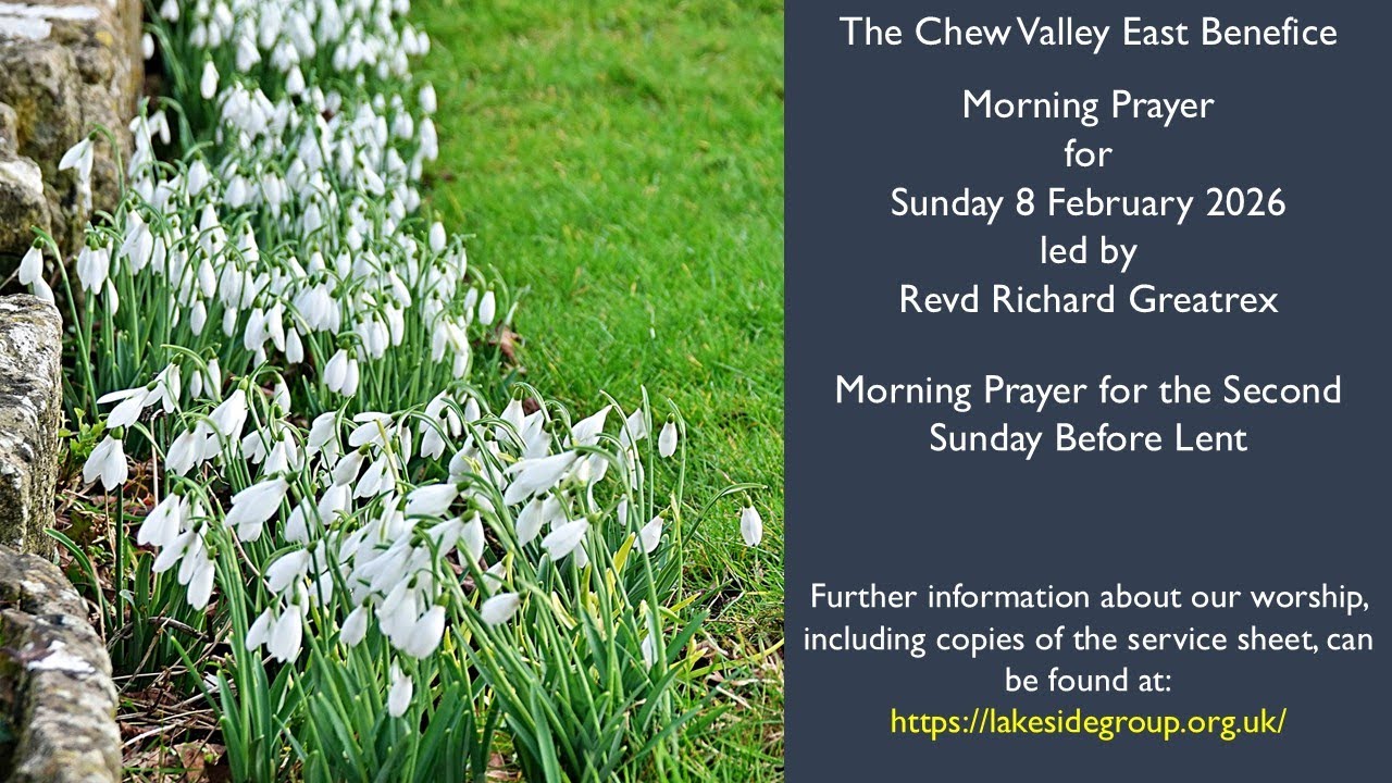 Morning Prayer for the Second Sunday Before Lent, 8 February 2026