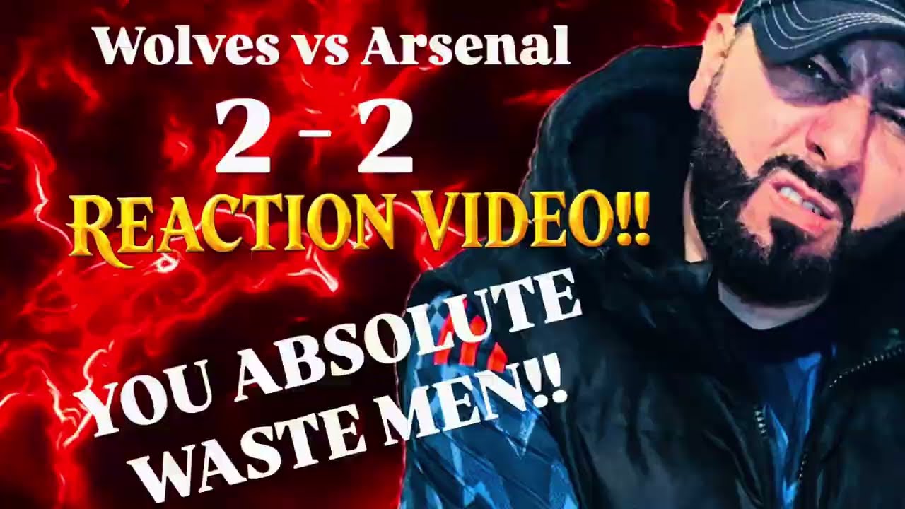 Wolves vs Arsenal REACTION VIDEO!! #arsenal #wolves #premierleague #drsport #aftv 