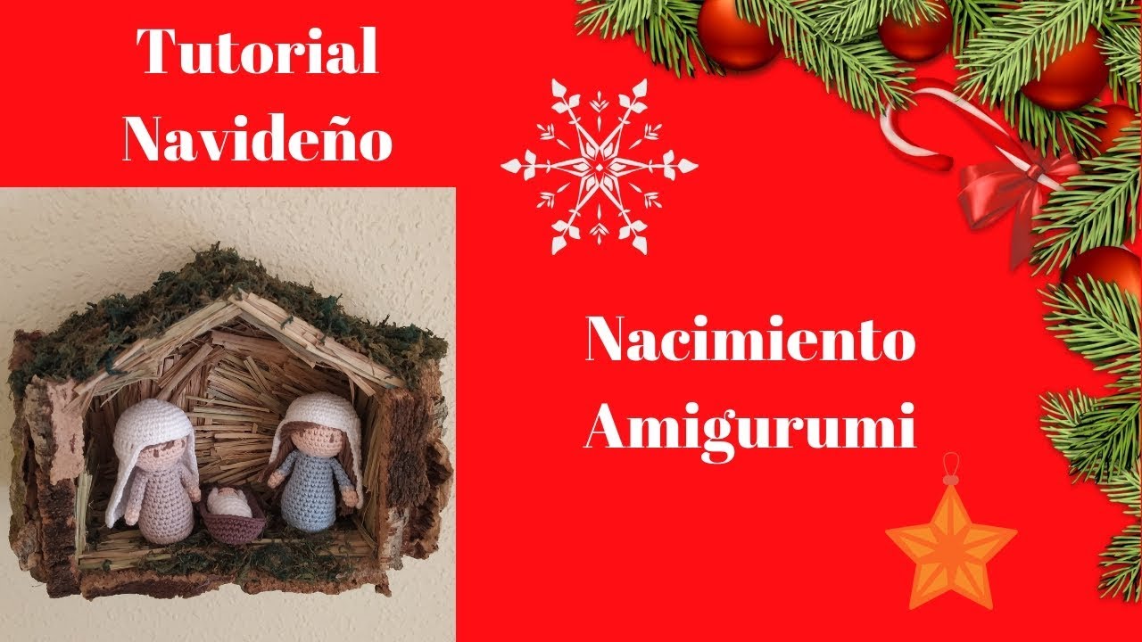 TUTORIAL - Nacimiento Amigurumi (anti gatos :-P)