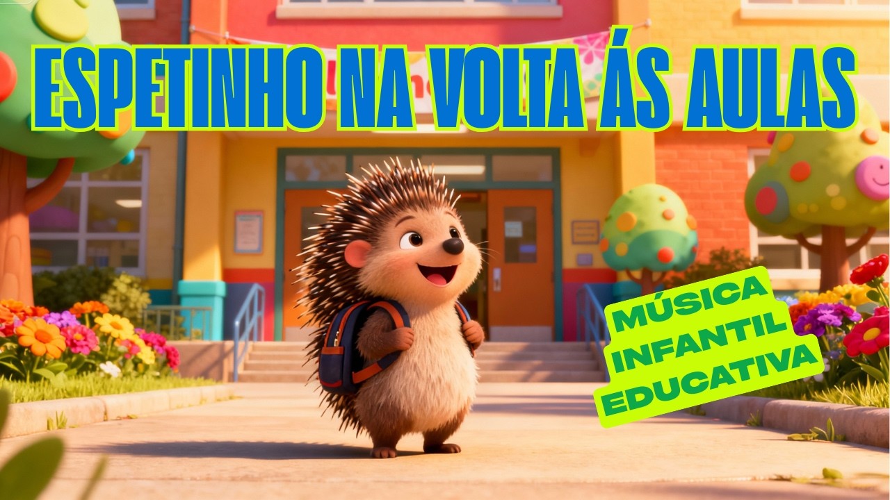 ESPETINHO NA VOLTA ÁS AULAS - MÚSICA INFANTIL EDUCATIVA.
