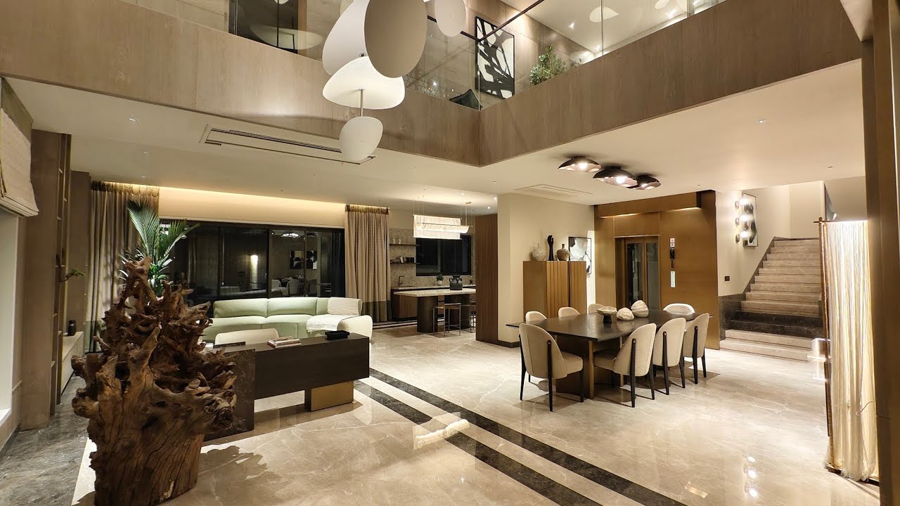 8400 SFT LUXURY TRIPLEX 5 BHK VILLA FOR SALE GATED COMMUNITY KOKAPET HYDERABAD ELIP PROPERTY