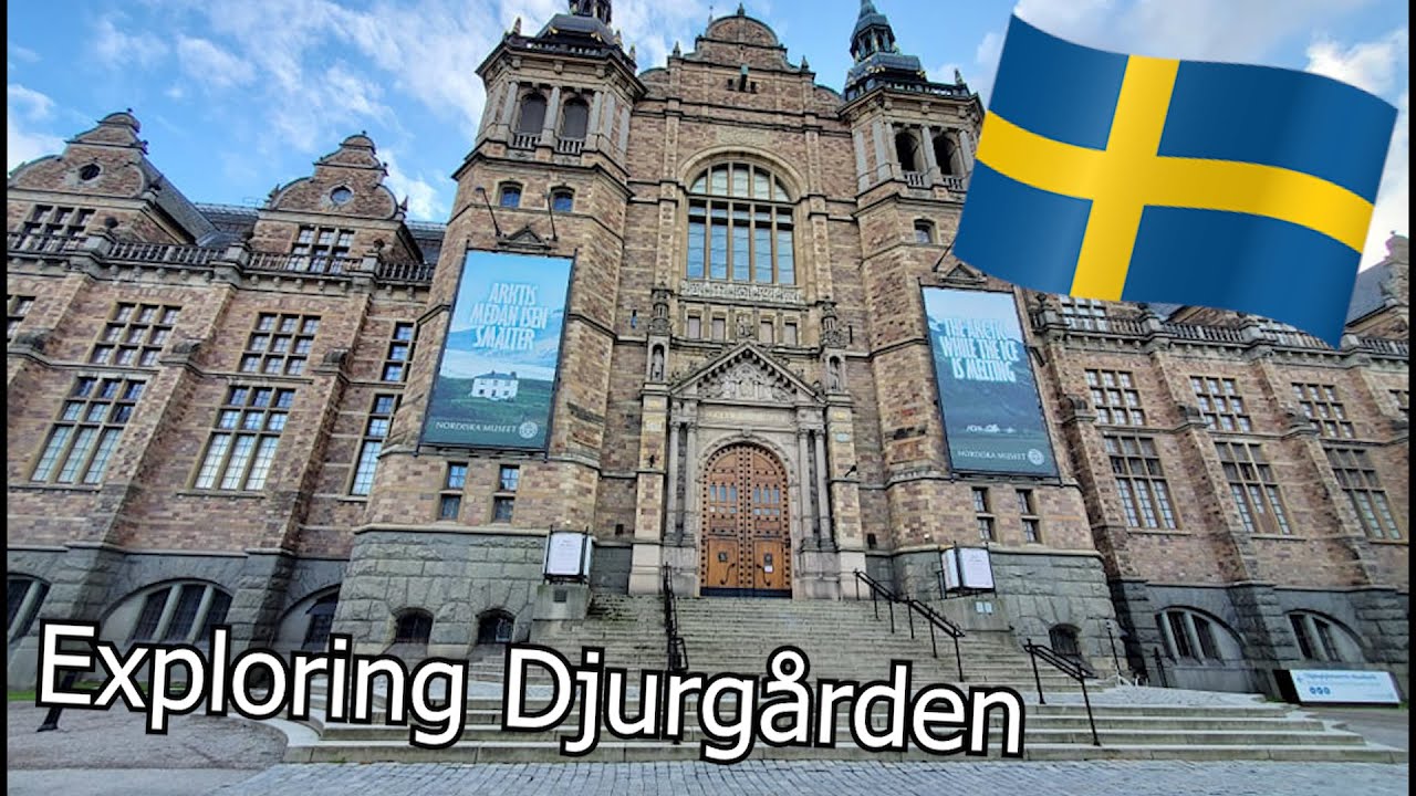 Exploring the streets of Djurgården! Sweden Vlog #2