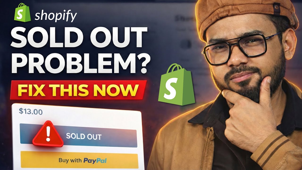 Устраните проблемы с отсутствием товаров на складе в Shopify, чтобы увеличить продажи.