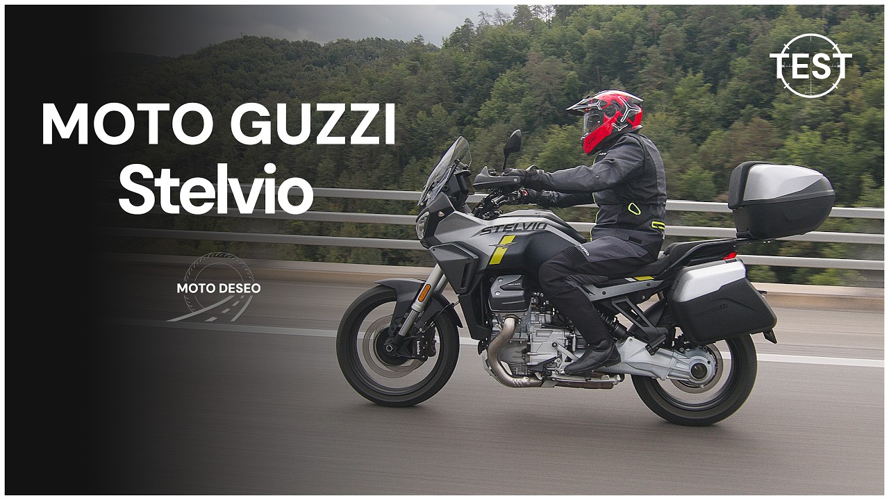 Moto Guzzi Stelvio / Prueba / Review en Español / Paulino Arroyo / motodeseo / 4K
