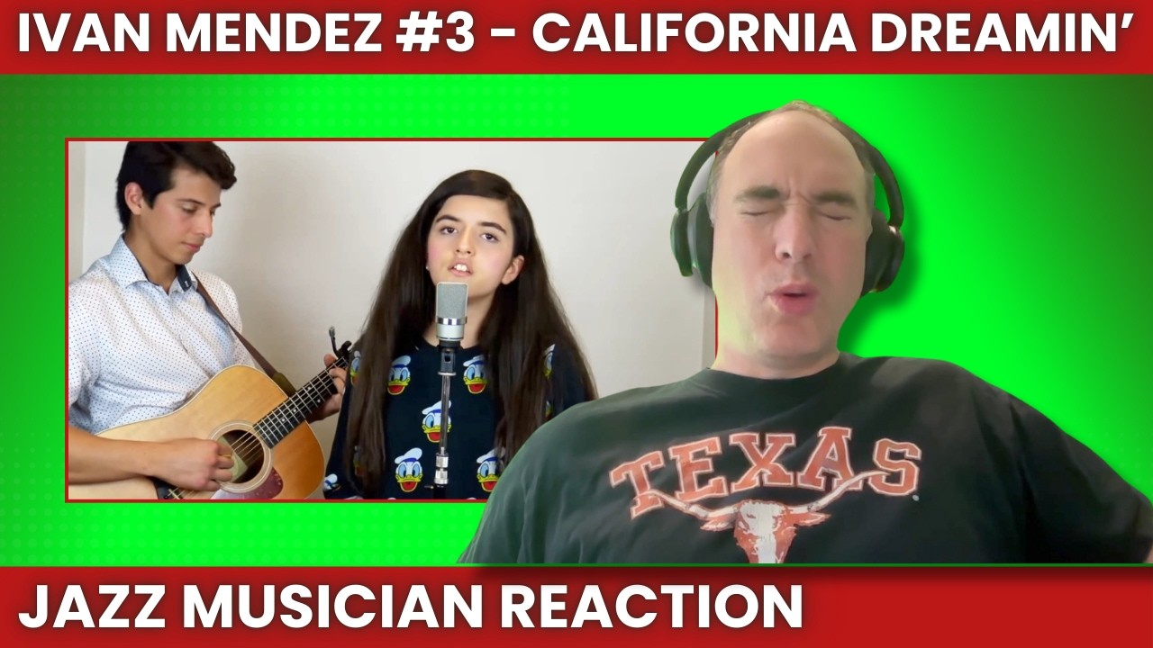 COMPLETELY Different [California Dreamin' - Ivan Mendez #3  Age 12 - Angelina Jordan Reaction]