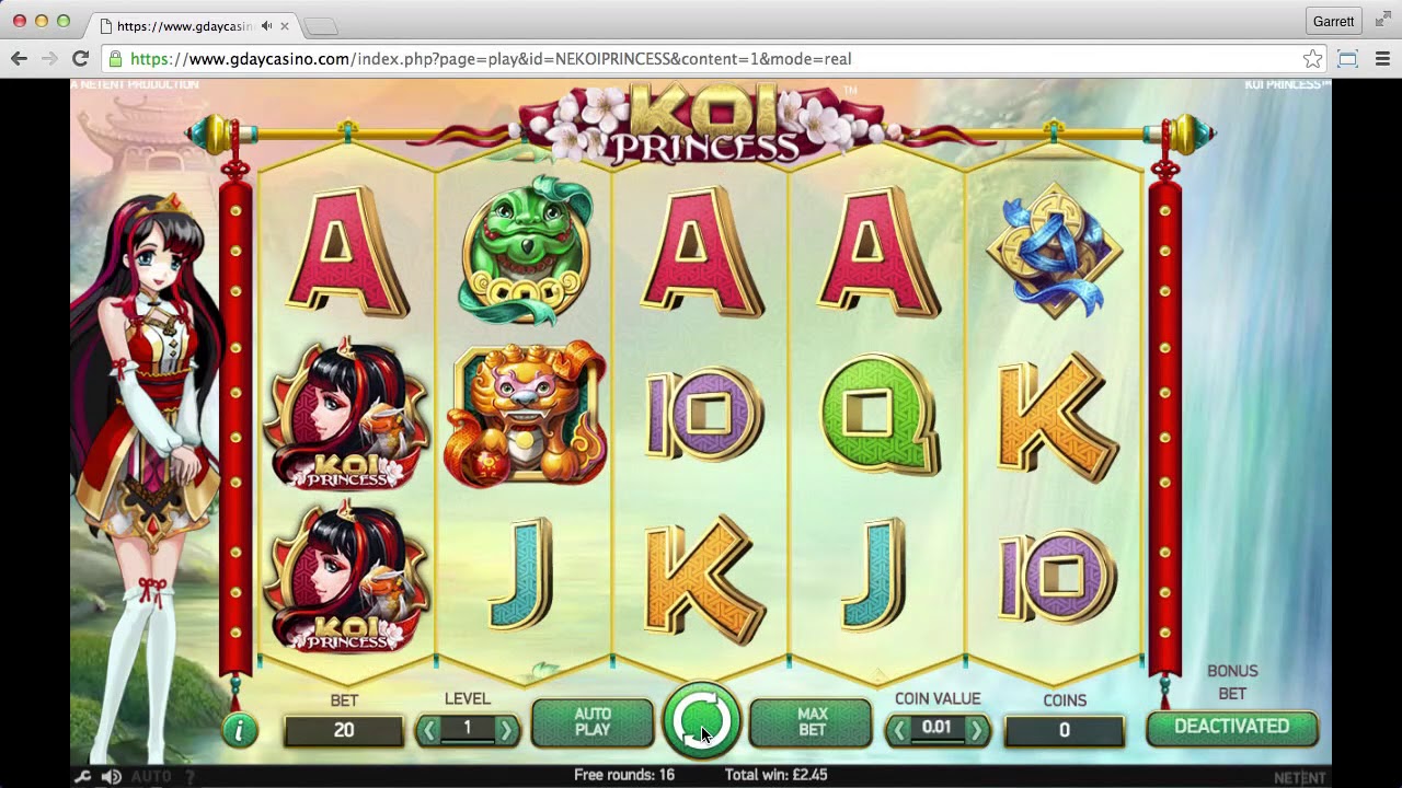 Gday Casino (session 3)