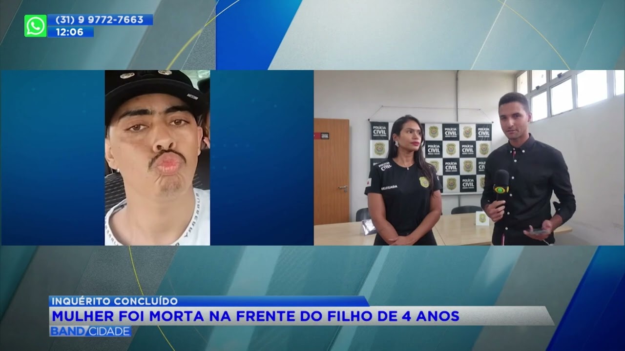 POLÍCIA FINALIZA INQUÉRITO SOBRE FEMINICÍDIO EM FRENTE À FILHA EM BH