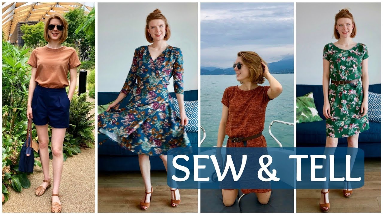 Sew & Tell July & August 2018
