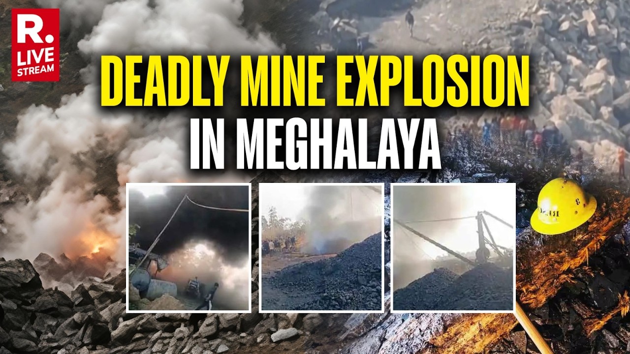 Meghalaya Mine Tragedy: 16 Dead After Explosion in Rat-Hole Coal Mine, Rescue Underway