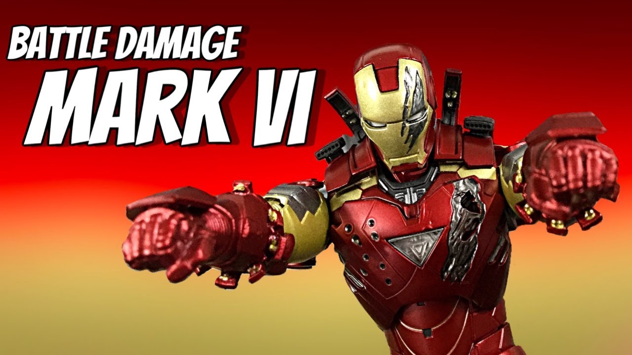 Обзор фигурки SH Figuarts The Avengers Battle Damage MARK VI IRON MAN