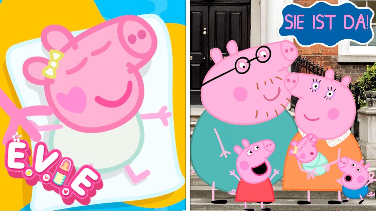 EVIE PIG ist geboren: Alles über die KLEINE SCHWESTER von PEPPA WUTZ!