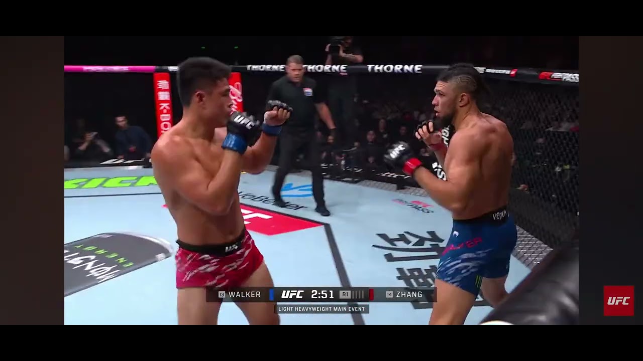 Johnny Walker VS Zhang Min Yang Full fight