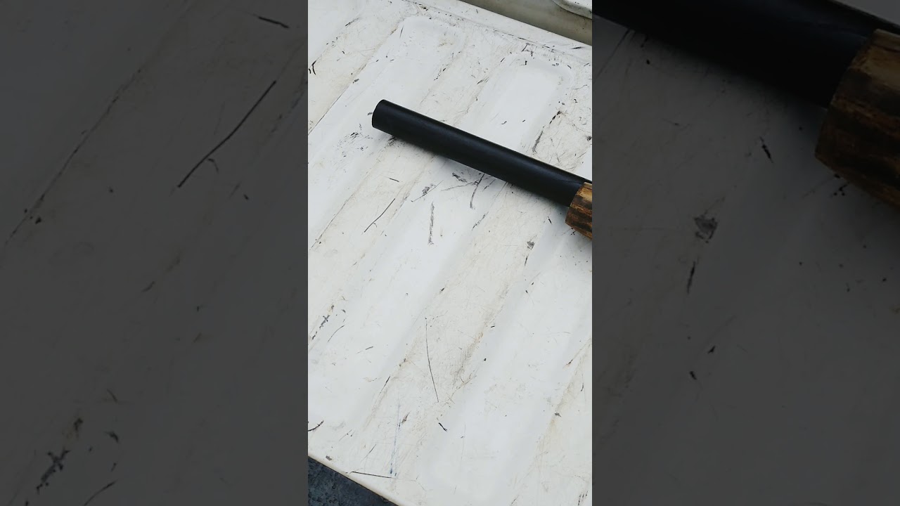 $10 Homemade gun. Easy diy 12 gauge slamfire shotgun. 