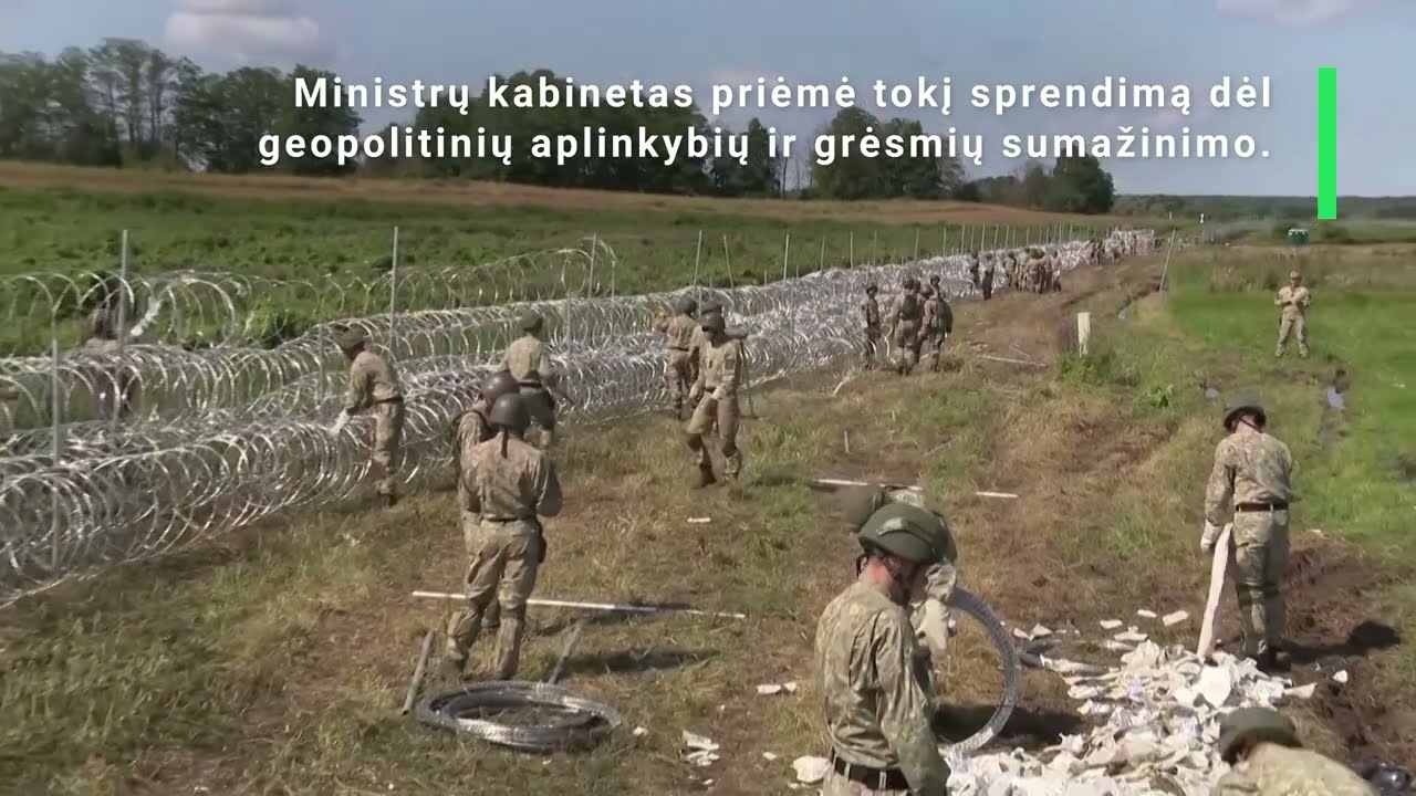 Lietuvoje uždaromi du pasienio kontrolės punktai su Baltarusija
