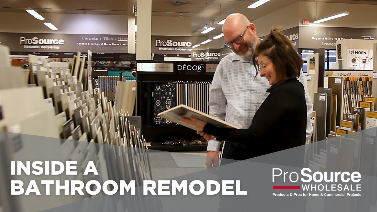 Inside A Bathroom Remodel - ProSource Wholesale&reg;