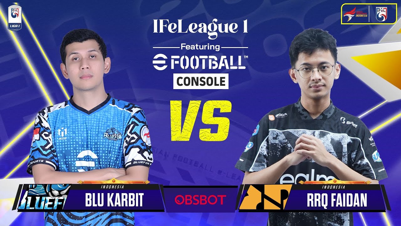 Adu mekanik dua pemain hebat!! | RRQ_Faidan vs Blu_Karbit | IFeLeague 2025 ft. eFootball on Console