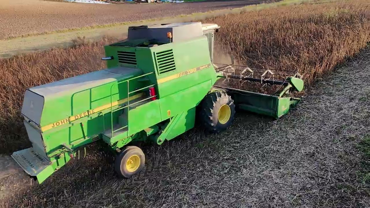 Żniwa soi 2025 w GR MAZUR