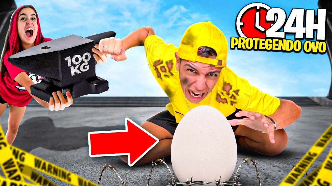 24 HORAS PROTEGENDO UM OVO *Conssegui ?