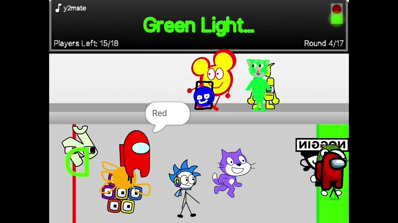 AY in Red Light Green Light 18 players (version 1)