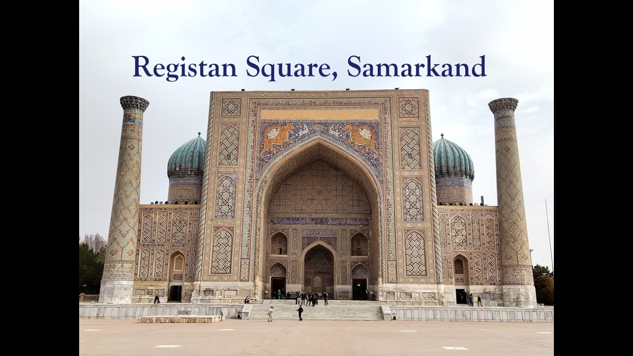 The Golden Wonder of Registan Square- The Heart of the Silk Road | Samarkand, Uzbekistan #travel