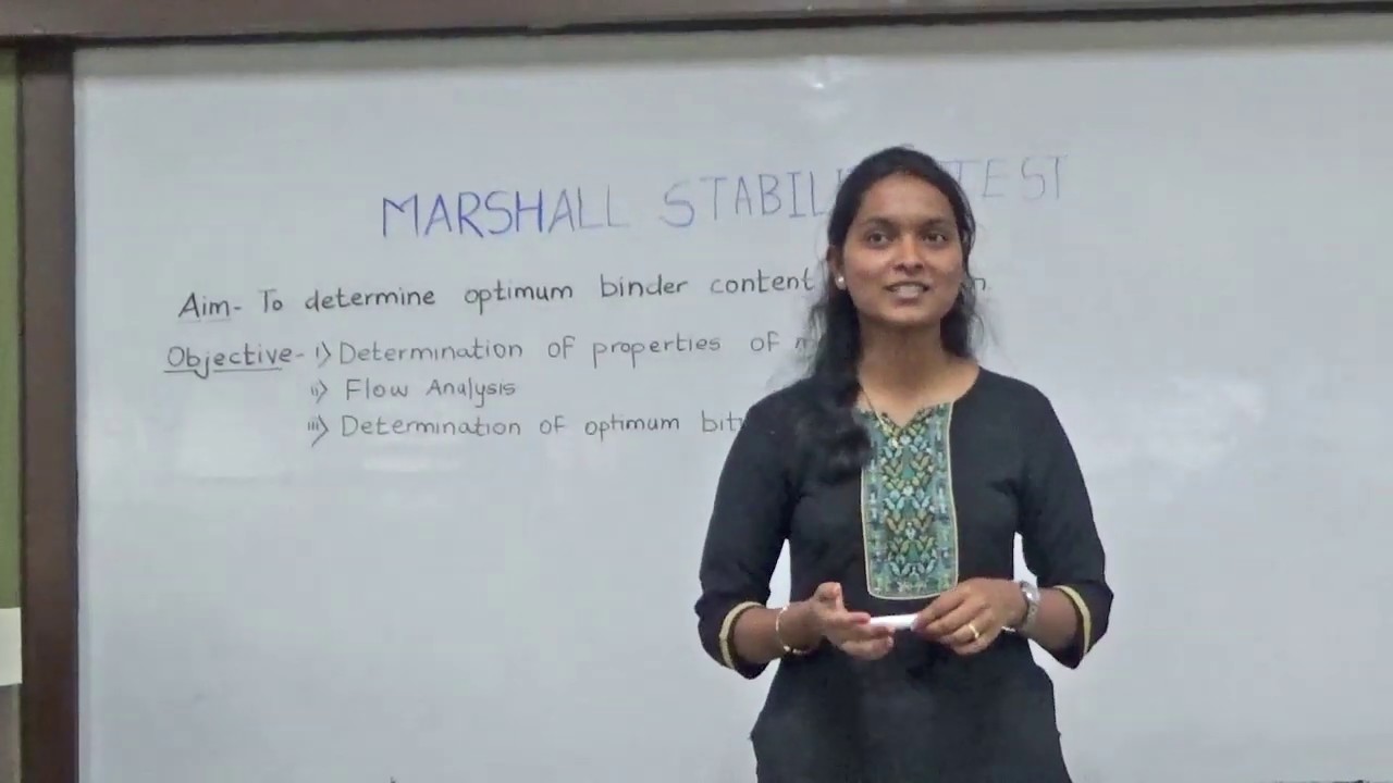 MARSHALL STABILITY TEST