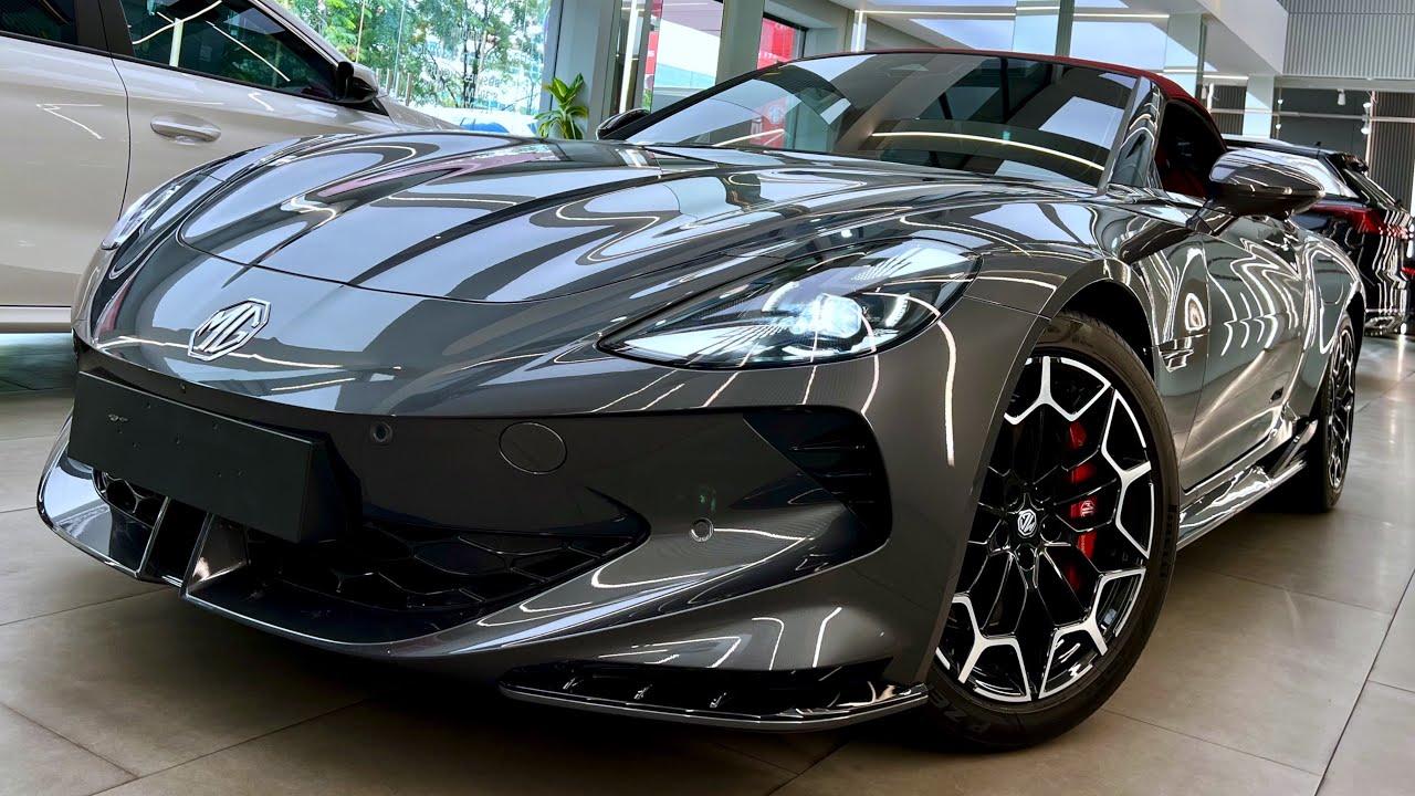 All-New! MG Cyberster EV Sport - New Performance Exterior and Interior