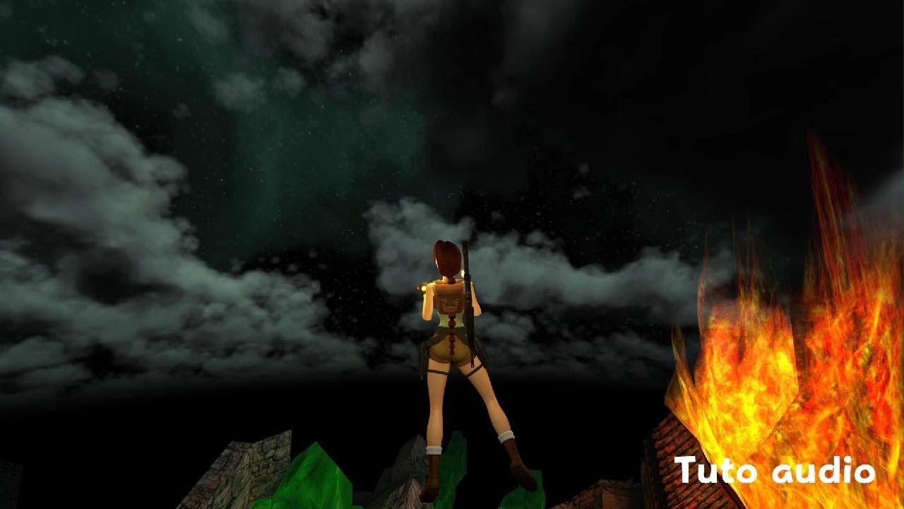Tomb Raider II Remastered les îles du ciel tuto audio simple et facile glitch +bug de mur 🎮🎮