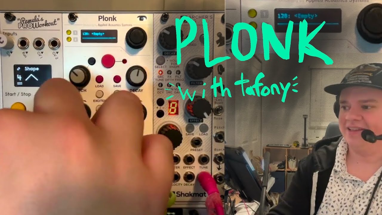Rambling About: Intellijel Plonk with tafony