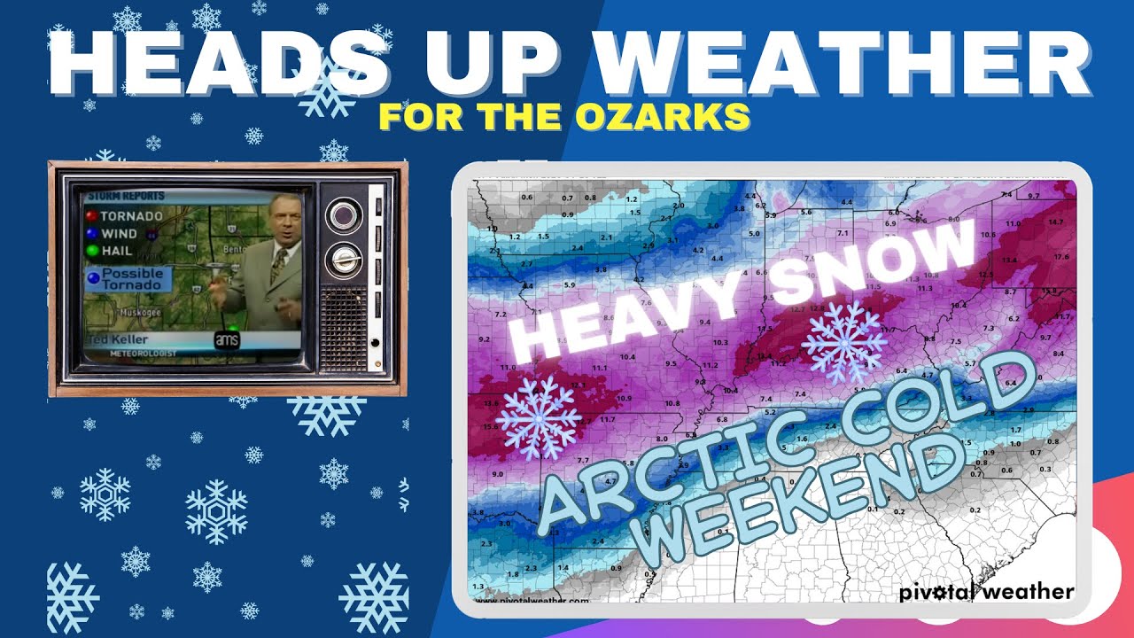 ❄TWO ROUNDS OF SNOW!❄  WHICH ONE WILL BE HEAVIEST? I'll break it down. A very cold weekend ahead.