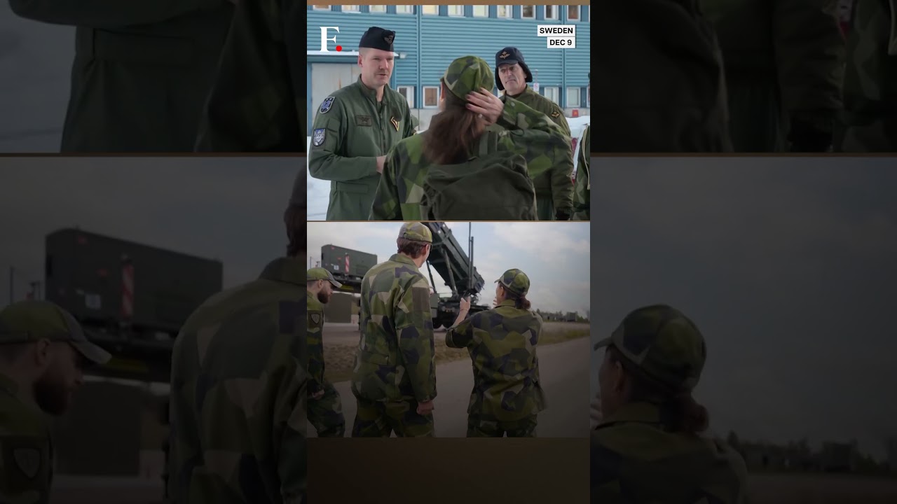 Swedish Crown Princess Victoria Flies Fighter Jet As Part of Military Training | N18G
