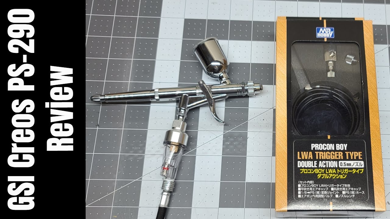 GSI Creos PS-290 Airbrush Review
