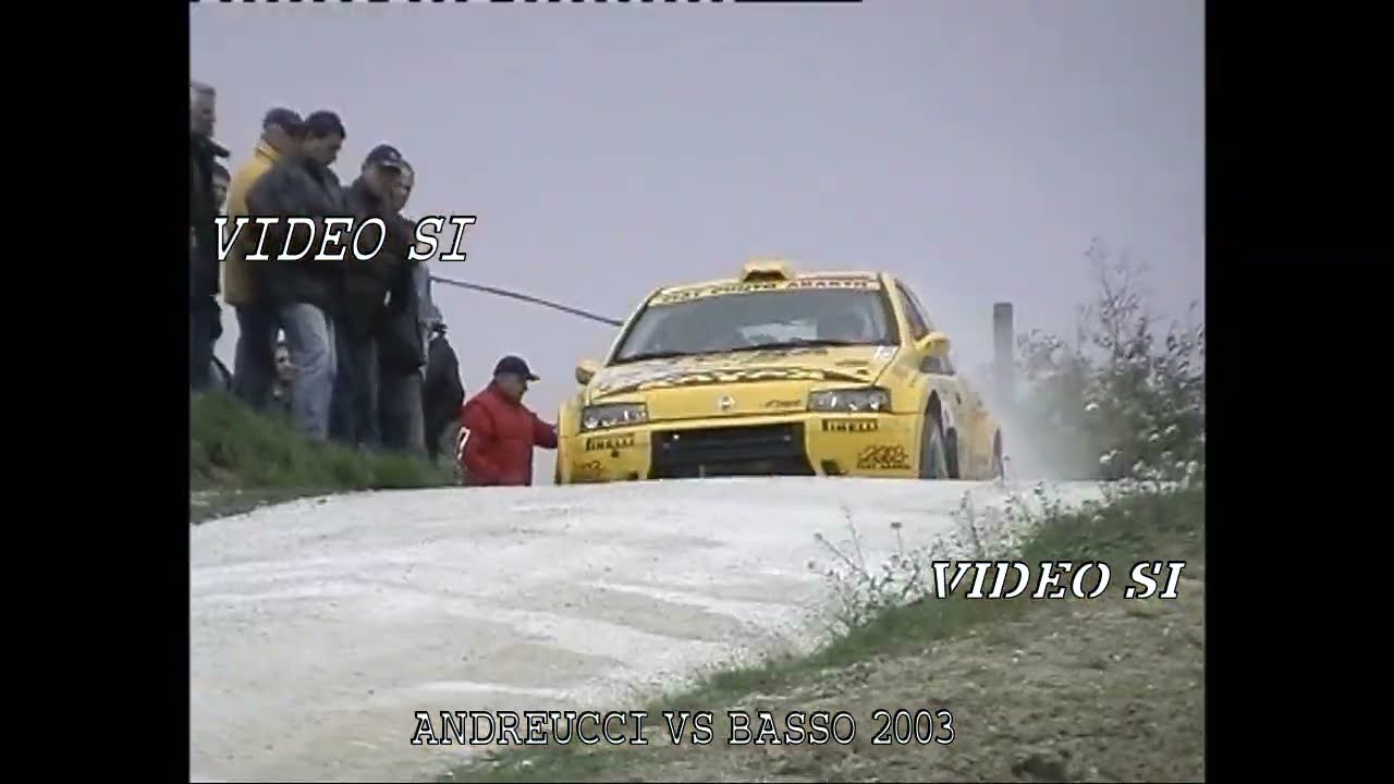 Andreucci vs Basso fiat punto S1600 nel 2003