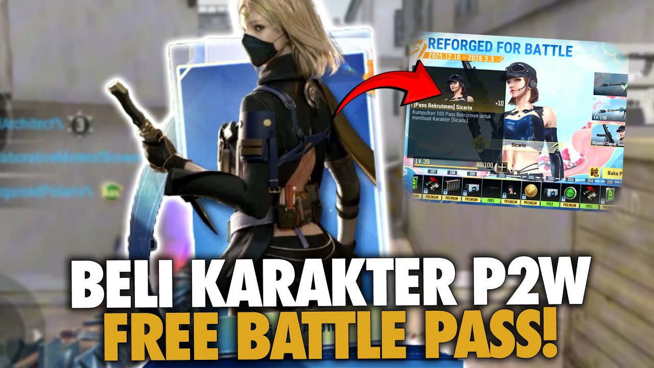 AKU BELI CHARACTER PAY TO WIN BUAT DAPETIN BATTLEPASSNYA! CROSSFIRE LEGENDS MOBILE
