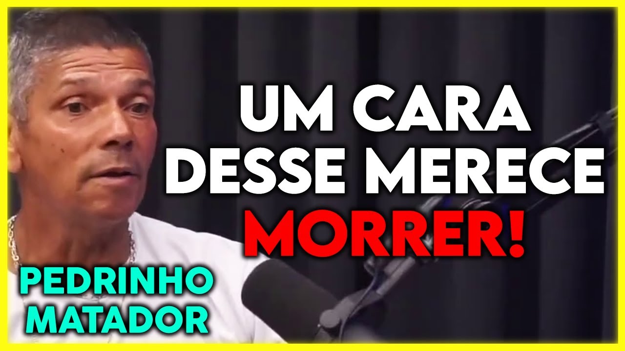PEDRINHO MATADOR SOBRE MANIACO DO PARQUE | Cortes Podcast
