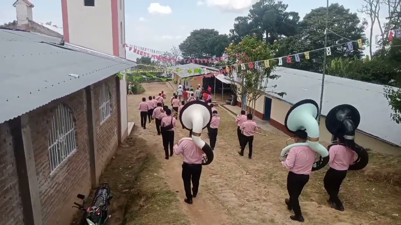 INGRESO DE LA BANDA DE MÚSICOS RC-HERMANOS RAMÍREZ AL CASERÍO LA PALMA (25.08.23)