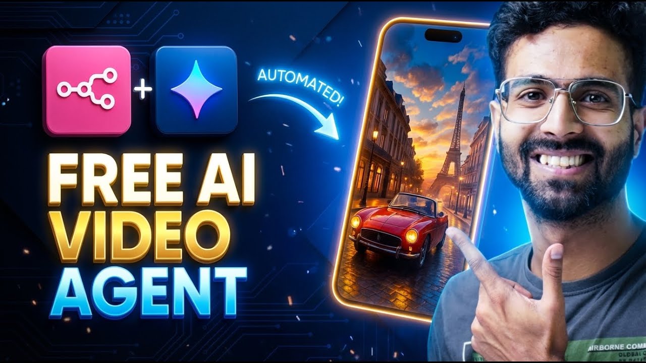 The ULTIMATE YouTube Automation: N8N AI Agent + Veo3.1 For Free