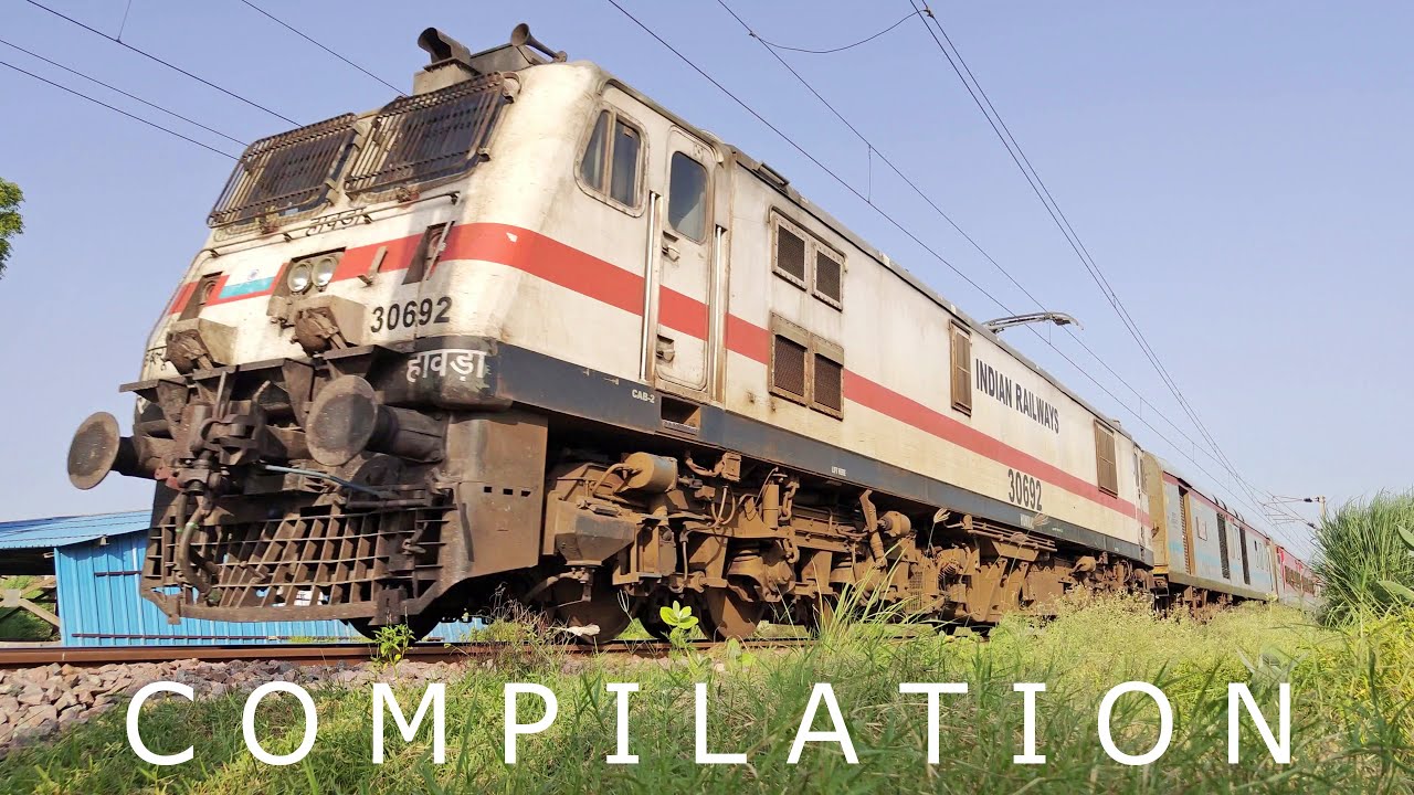 Back-To-Back High-Speed Express & Freight Trains | PHAPHUND (New Delhi - Kanpur Central Route)