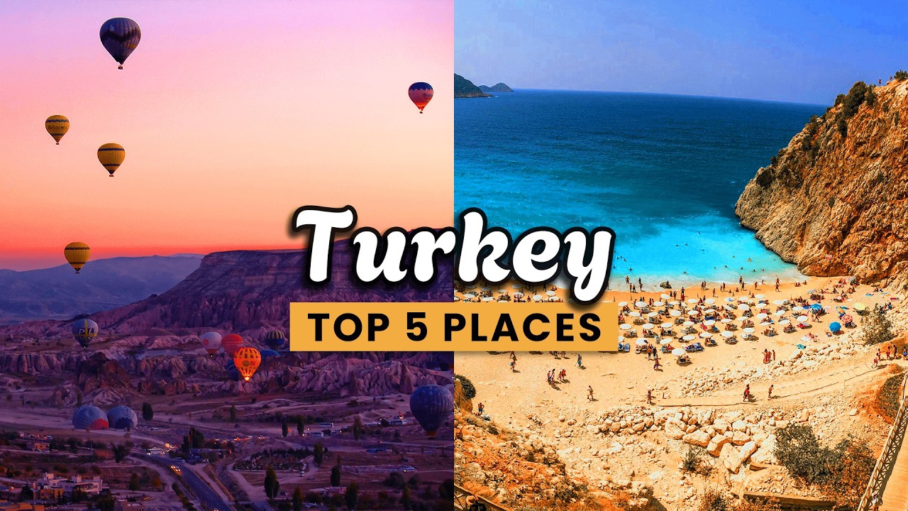 Top 6 Best Places To Visit In Turkey | Travel Guide 4K