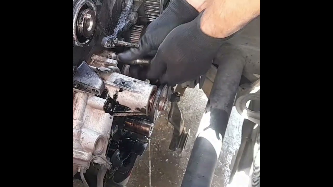 Removing water pump fast and easy #shorts #knowledge #mustwatchvideo #howto