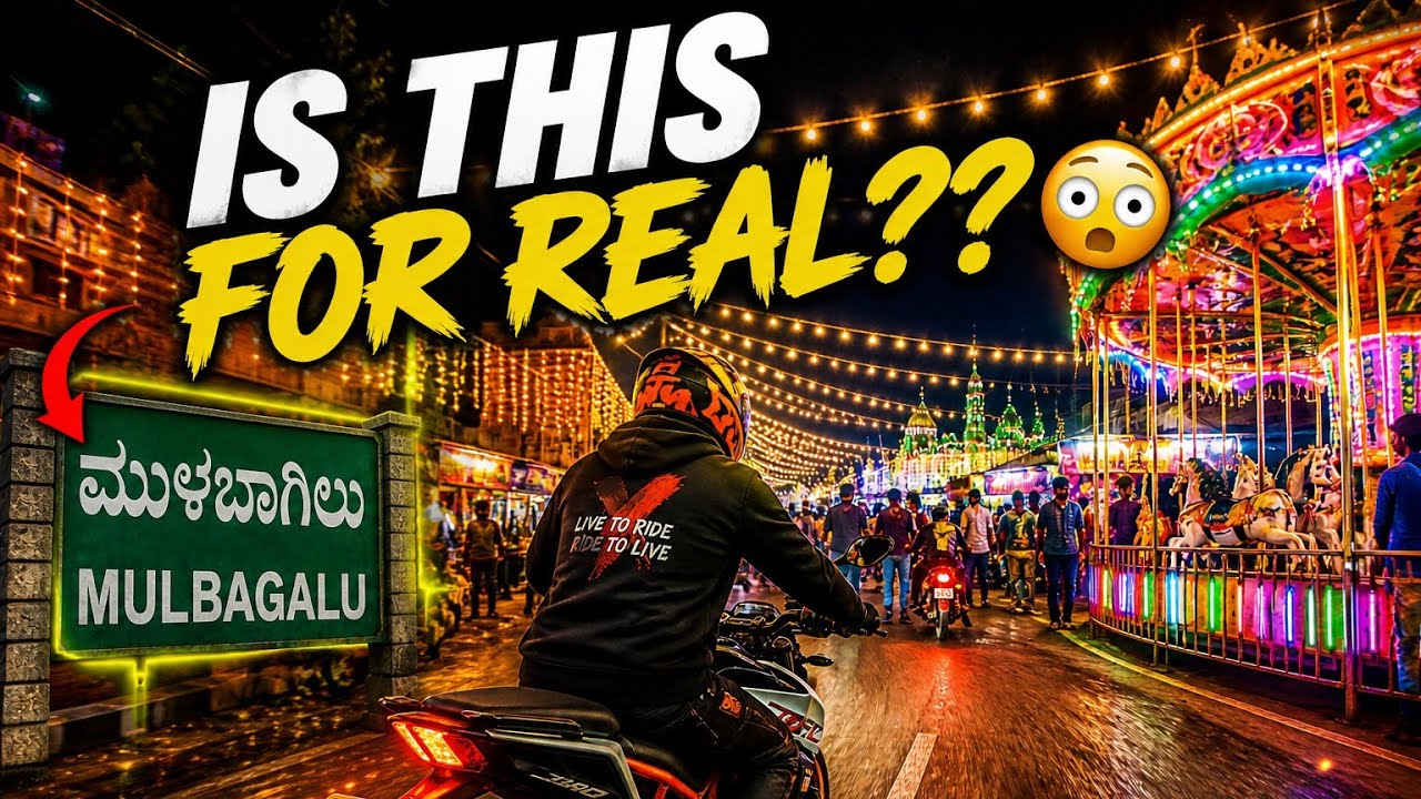 Mulbagal's Roads on behalf of New year and URS festival 