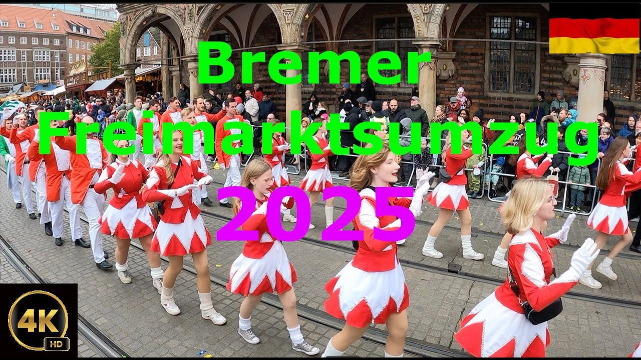Bremer🎺Freimarktsumzug 2025 4K