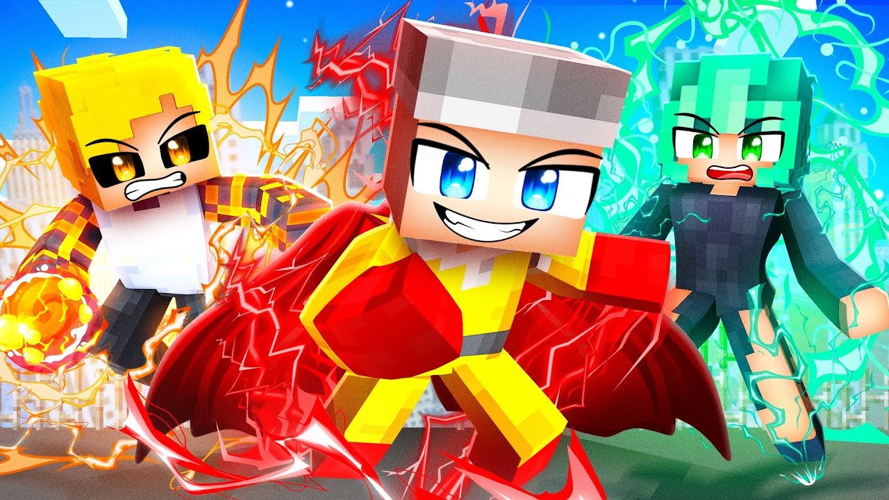 Having a ONE PUNCH MAN Family in Minecraft!