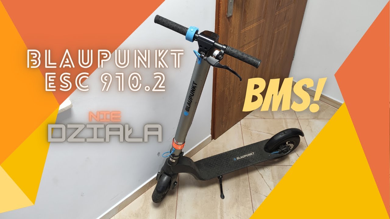 Hulajnoga Blaupunkt ESC 910.2 w Opałach: Korozja i Uszkodzony BMS
