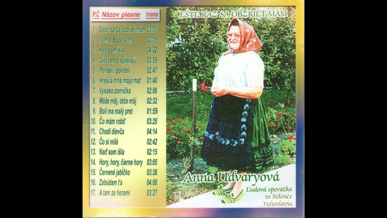 Anna Udvaryová - Chodí dievča