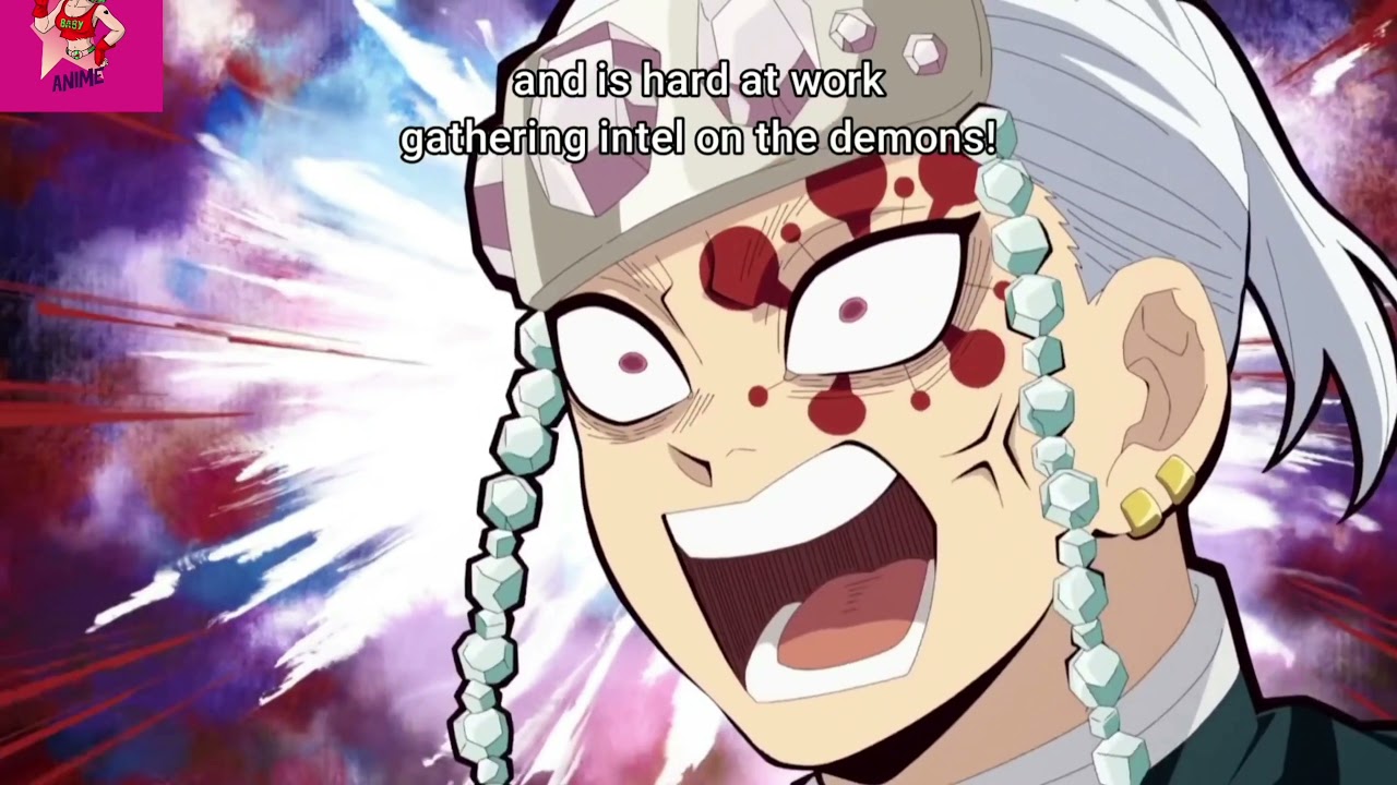 Uzui and Zenitsu Funny moments in 4k Demon slayer season 2