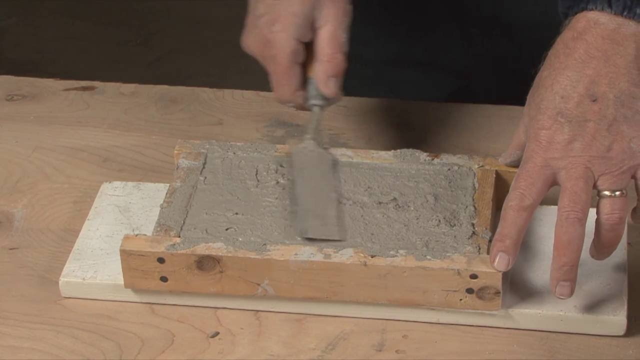 Making a Brick Using Heat Cast 40