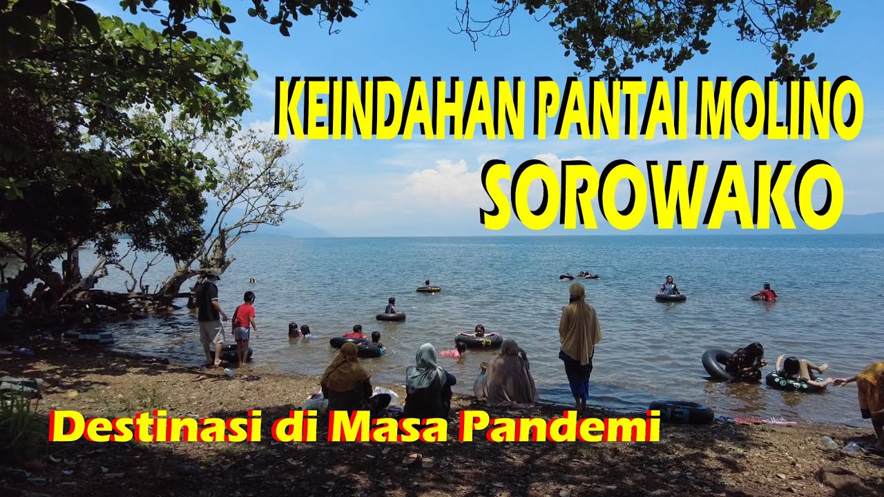 Keindahan Wisata Pantai Molino yang lagi Hits di Sorowako